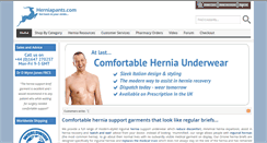 Desktop Screenshot of herniapants.com