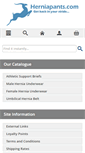 Mobile Screenshot of herniapants.com